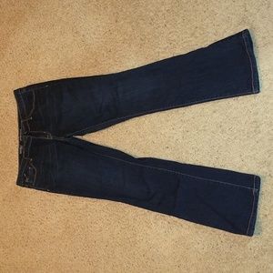 Mossimo Supply Co. Mid-Rise Dark Wash Bootcut Jeans